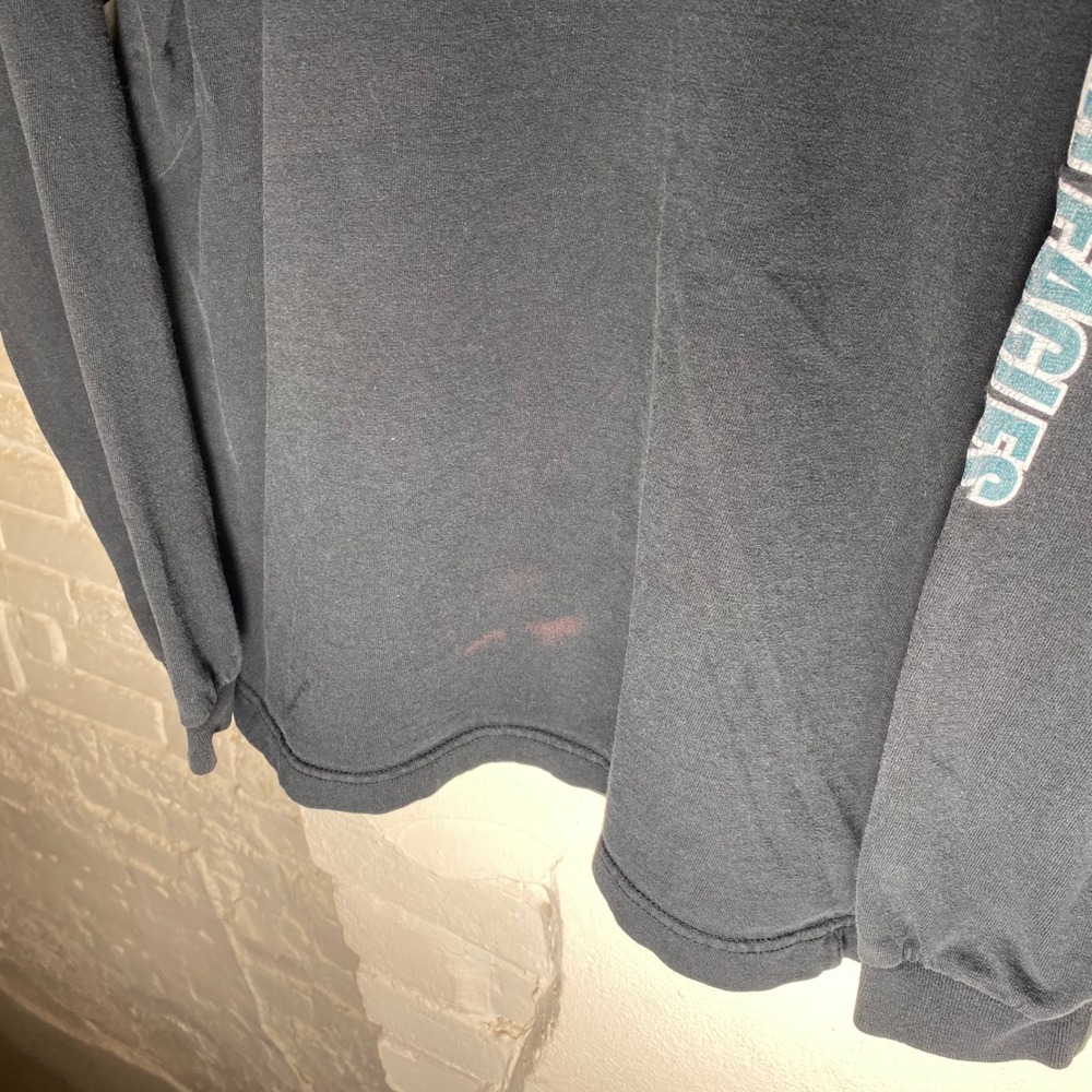 Vintage Reebok Philadelphia Eagles Long Sleeve Shirt Mens M 2000s - Picture 3 of 7